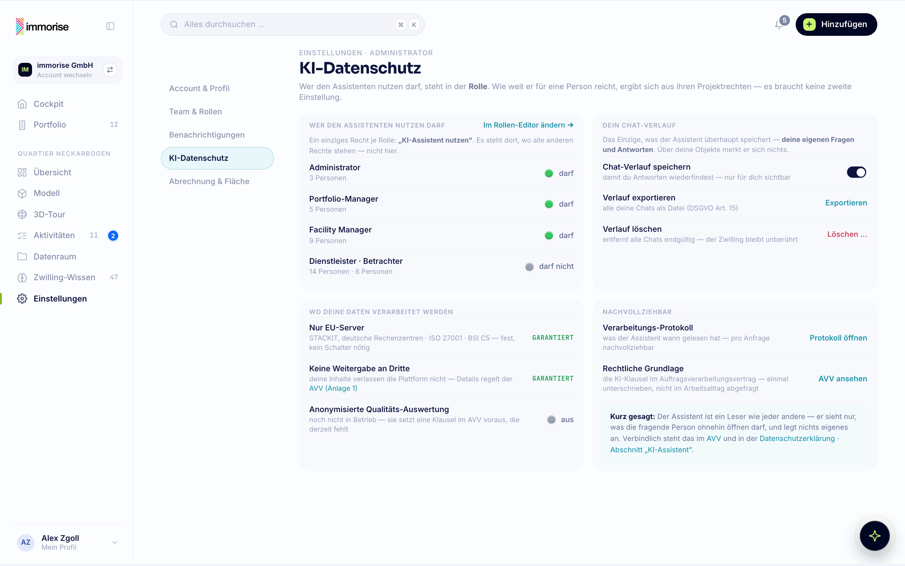 KI · Datenschutz